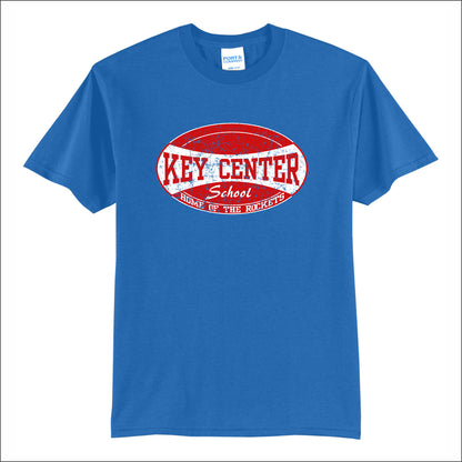 Key Center School 50/50 Short Sleeve T-shirt - Design B