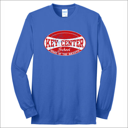 Key Center School 50/50 Long Sleeve T-shirt - Design B