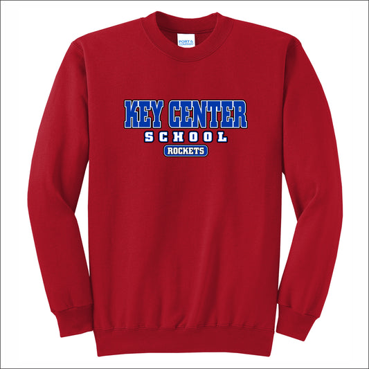 Key Center School Crewneck Sweatshirt - Design A