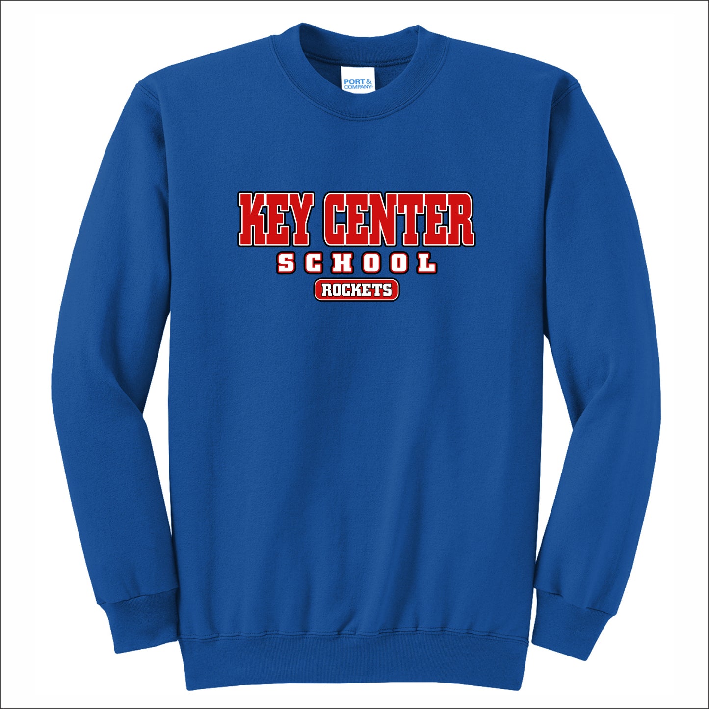 Key Center School Crewneck Sweatshirt - Design A