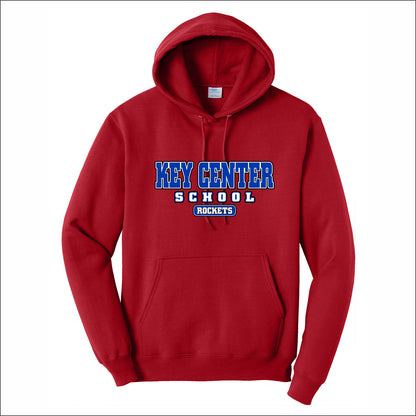 Key Center School Hooded Sweatshirt - Design A