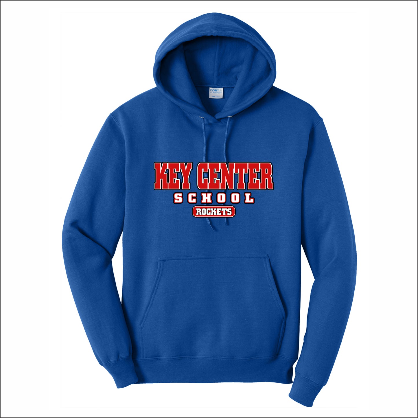 Key Center School Hooded Sweatshirt - Design A