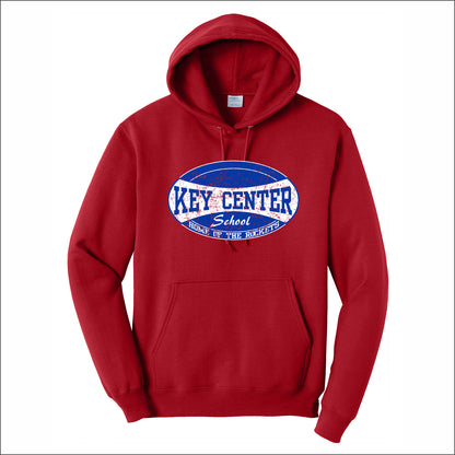 Key Center School Hooded Sweatshirt - Design B