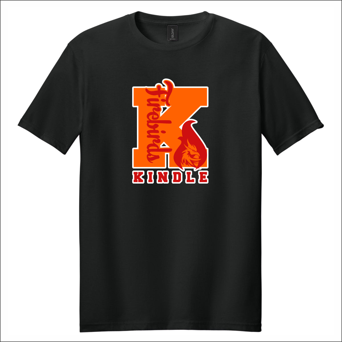 Kindle Gildan Softstyle Short Sleeve T-shirt - Des. A