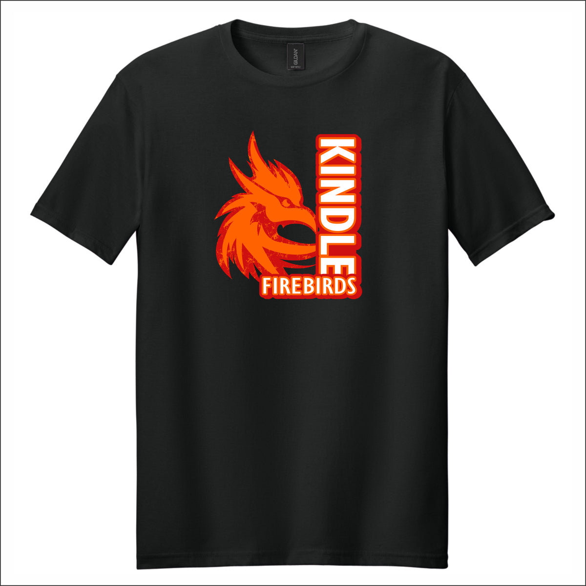 Kindle Gildan Softstyle Short Sleeve T-shirt - Des. B