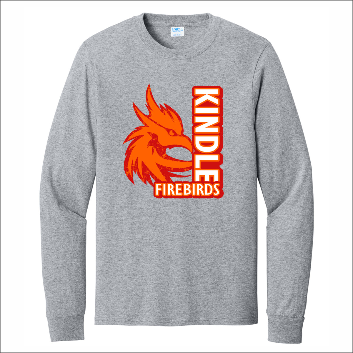 Kindle Edu Long Sleeve T-shirt - Des. B