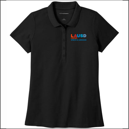 LAUSD Speech & Language Ladies SuperPro React Pique Polo