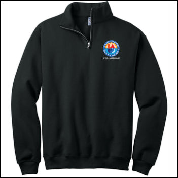 LAUSD Speech & Language Quarter-Zip Sweatshirt