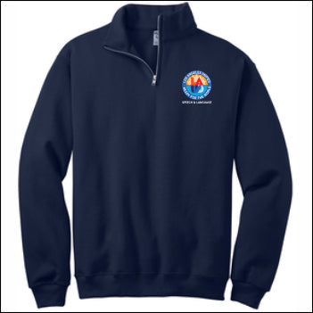 LAUSD Speech & Language Quarter-Zip Sweatshirt