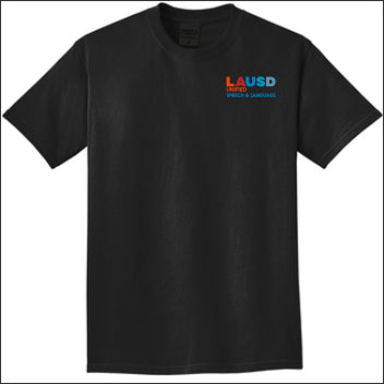 LAUSD Speech & Language Beach Wash Garment-Dyed T-shirt