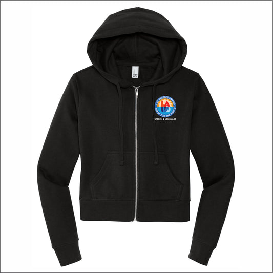 LAUSD Speech & Language Ladies VIT Full-Zip Hooded Sweatshirt