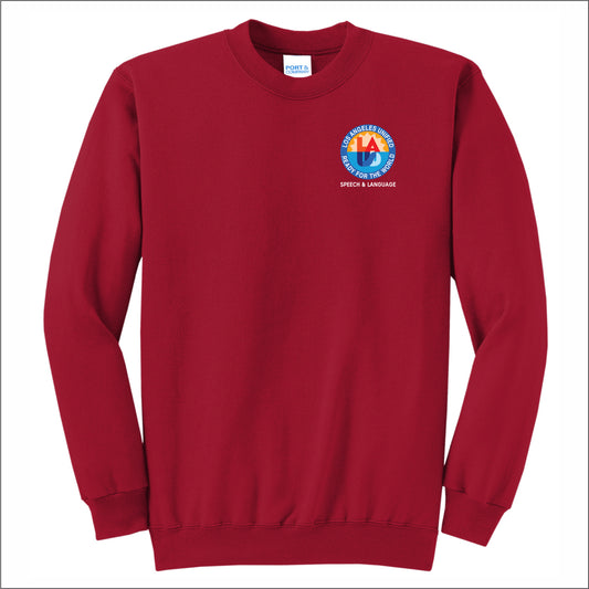 LAUSD Speech & Language Crewneck Sweatshirt
