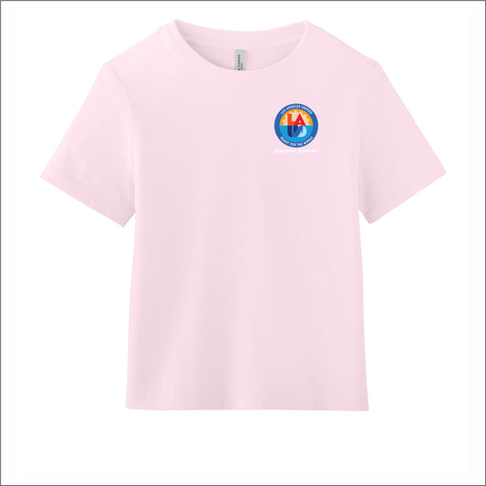 LAUSD Behavior Support Ladies Heavyweight Boxy T-shirt