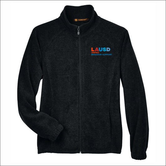 LAUSD Behavior Support Ladies Fleece Full-Zip Jacket