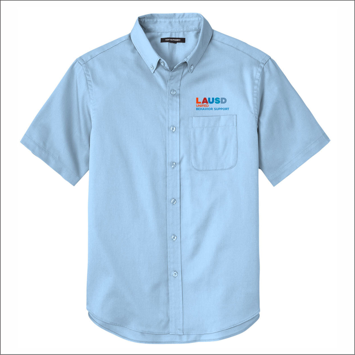 LAUSD Behavior Support Short Sleeve SuperPro React Twill
