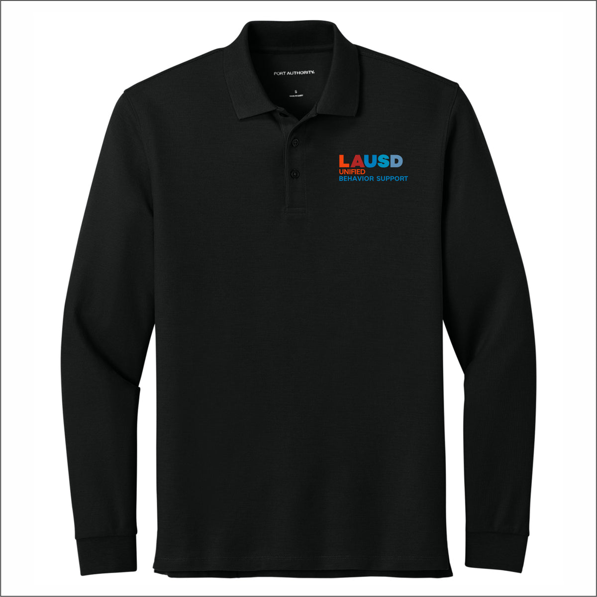 LAUSD Behavior Support Wearever Signature Pique Long Sleeve Polo