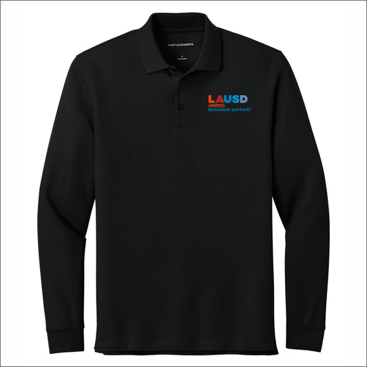 LAUSD Behavior Support Wearever Signature Pique Long Sleeve Polo