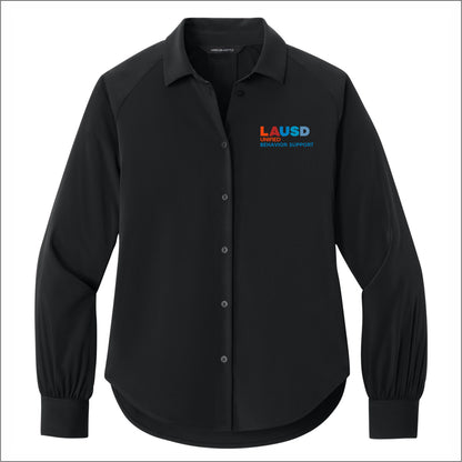 LAUSD Behavior Support Women’s Long Sleeve Buttery Soft Blouse
