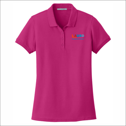LAUSD APE & RT Ladies Classic Pique Polo Shirt - RT