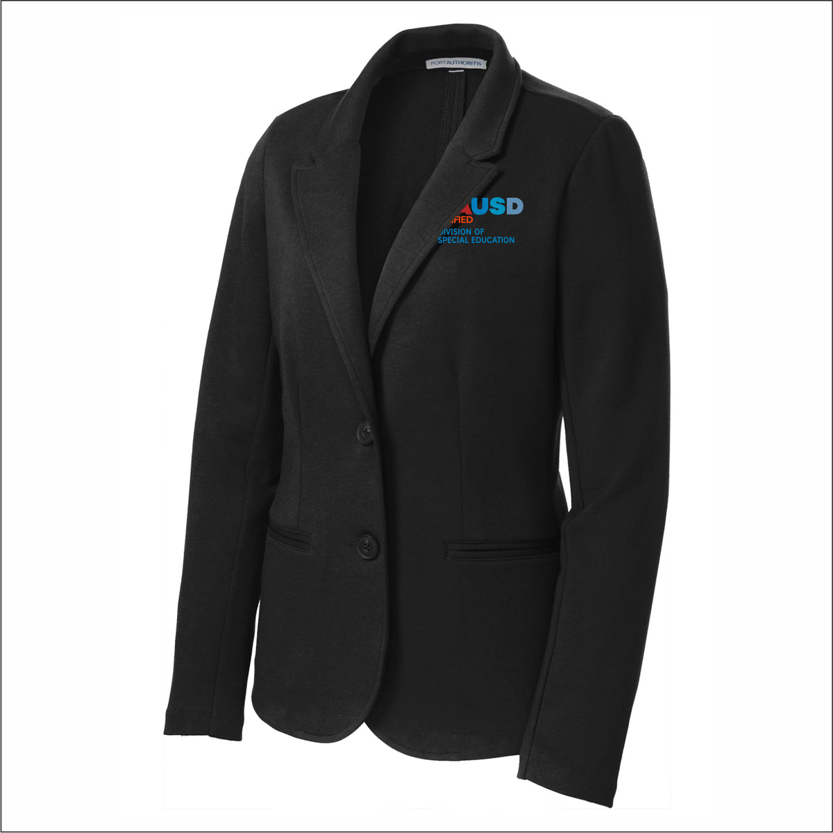 LAUSD Special Education Support Ladies Knit Blazer