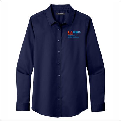 LAUSD Special Education Ladies Long Sleeve SuperPro React Twill