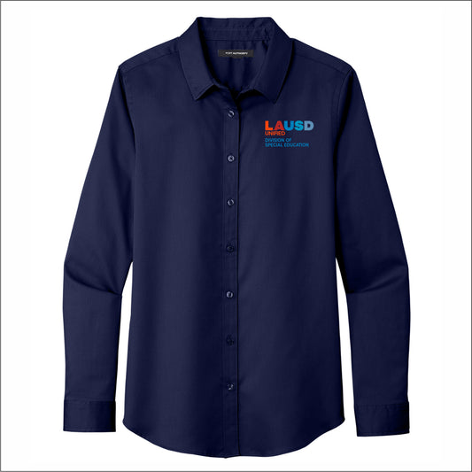 LAUSD Special Education Ladies Long Sleeve SuperPro React Twill