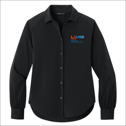LAUSD Special Education Women’s Long Sleeve Buttery Soft Blouse