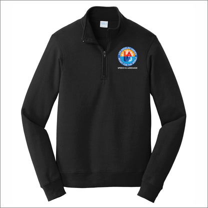 LAUSD Speech & Language Fan Favorite 1/4 Zip Sweatshirt