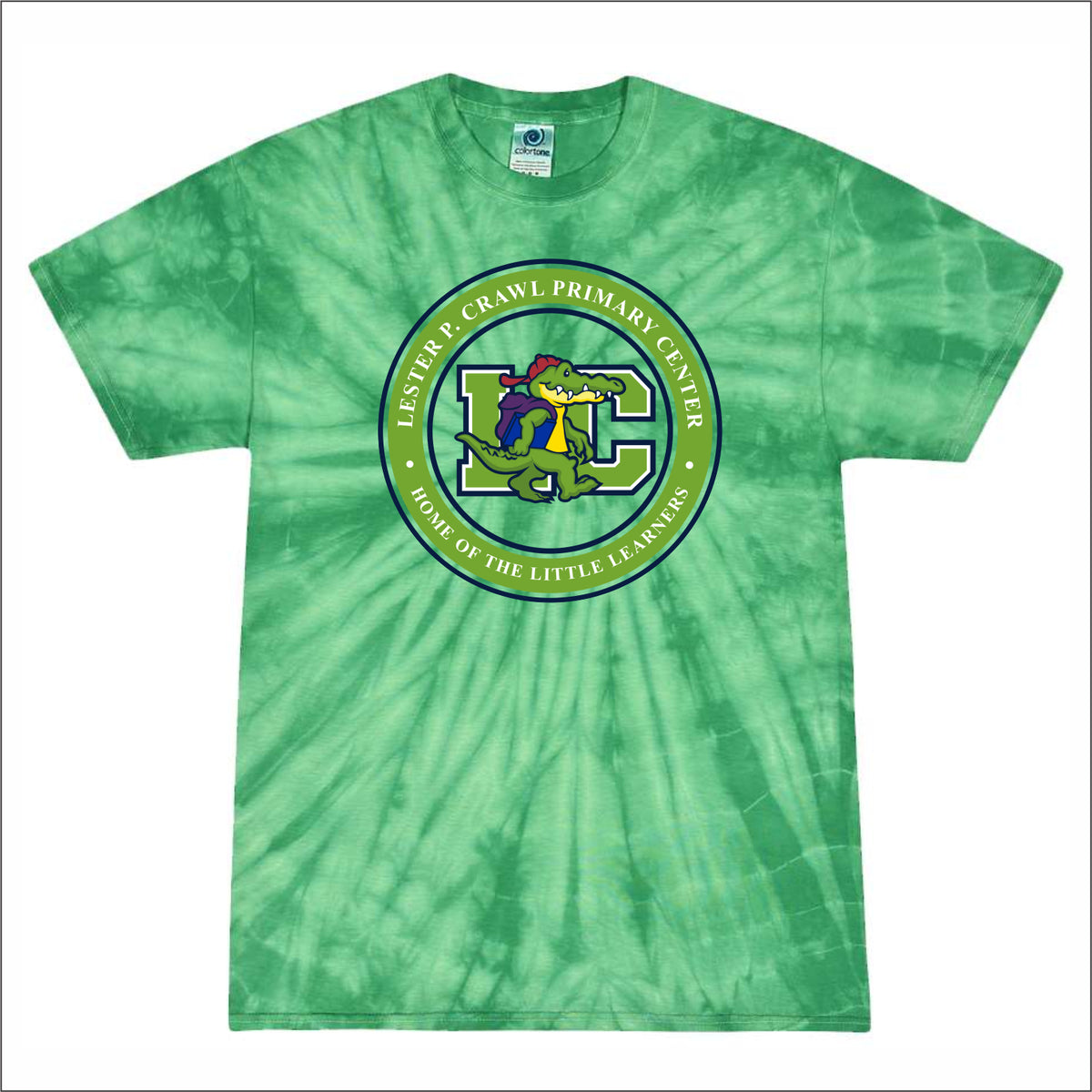 Lester Crawl Primary Tie-Dye T-shirt