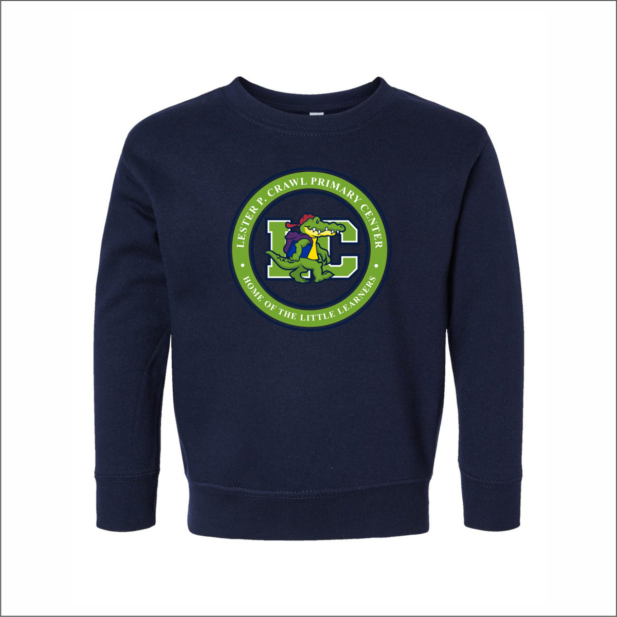 Lester Crawl Primary Toddler Crewneck Sweatshirt