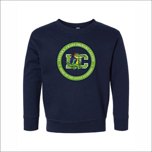 Lester Crawl Primary Toddler Crewneck Sweatshirt