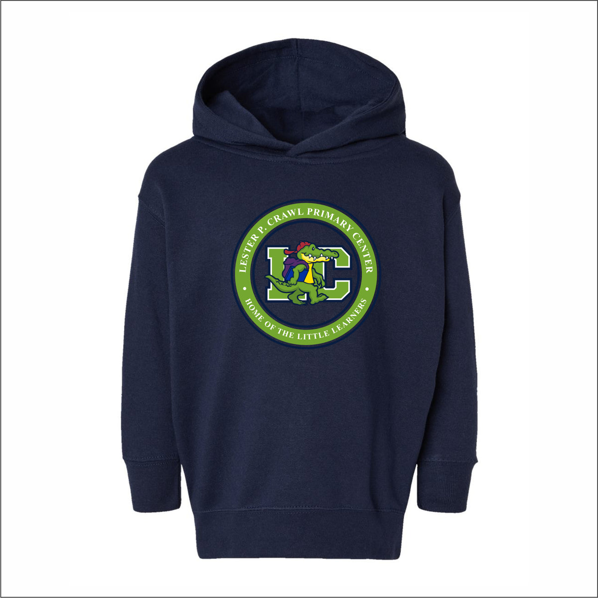 Lester Crawl Primary Toddler Pullover Fleece Hoodie
