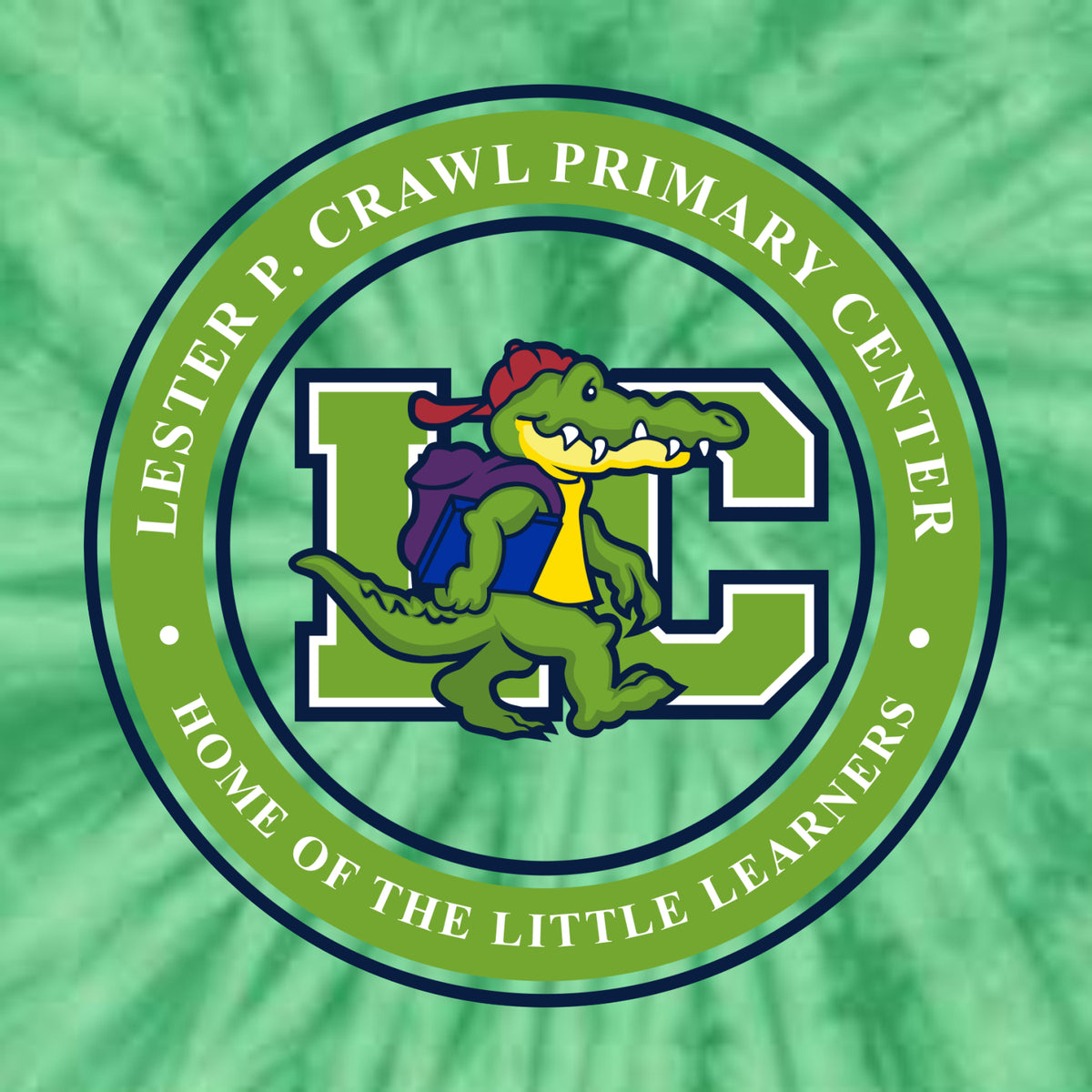 Lester Crawl Primary Tie-Dye T-shirt