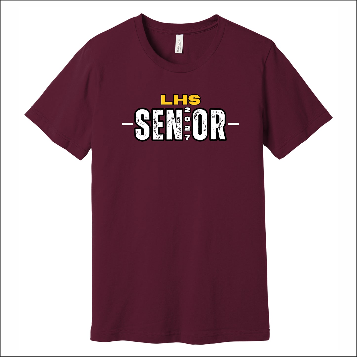LHS Seniors Soft Jersey Short Sleeve T-shirt