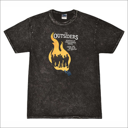 LeRoy HS Theater Mineral Wash T-Shirt