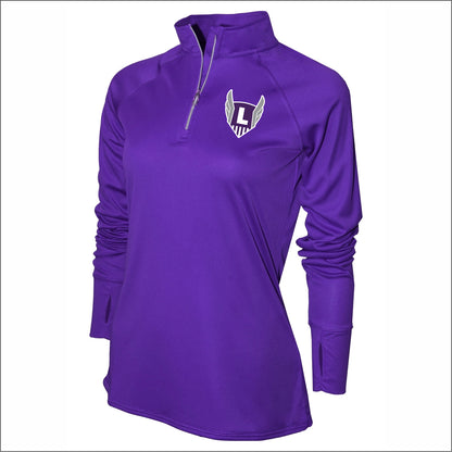 Lexington Jr High Track Ladies Performance 1/4 Zip