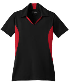 ALL Ladies Performance Side Blocked Polo