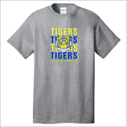 Lake Village Elem Short Sleeve T-shirt - Des. B