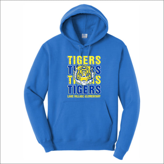 Lake Village Elem Hooded Sweatshirt - Des. B