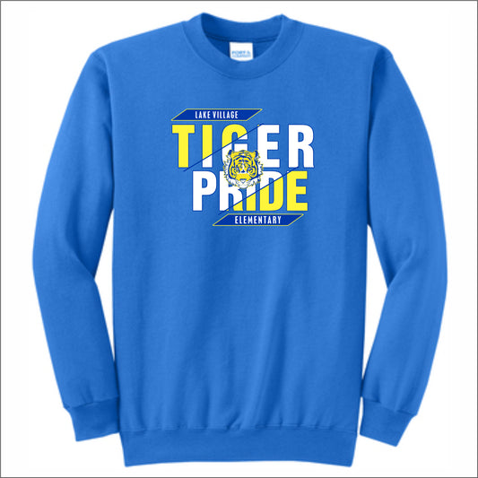 Lake Village Elem Crewneck Sweatshirt - Des. C