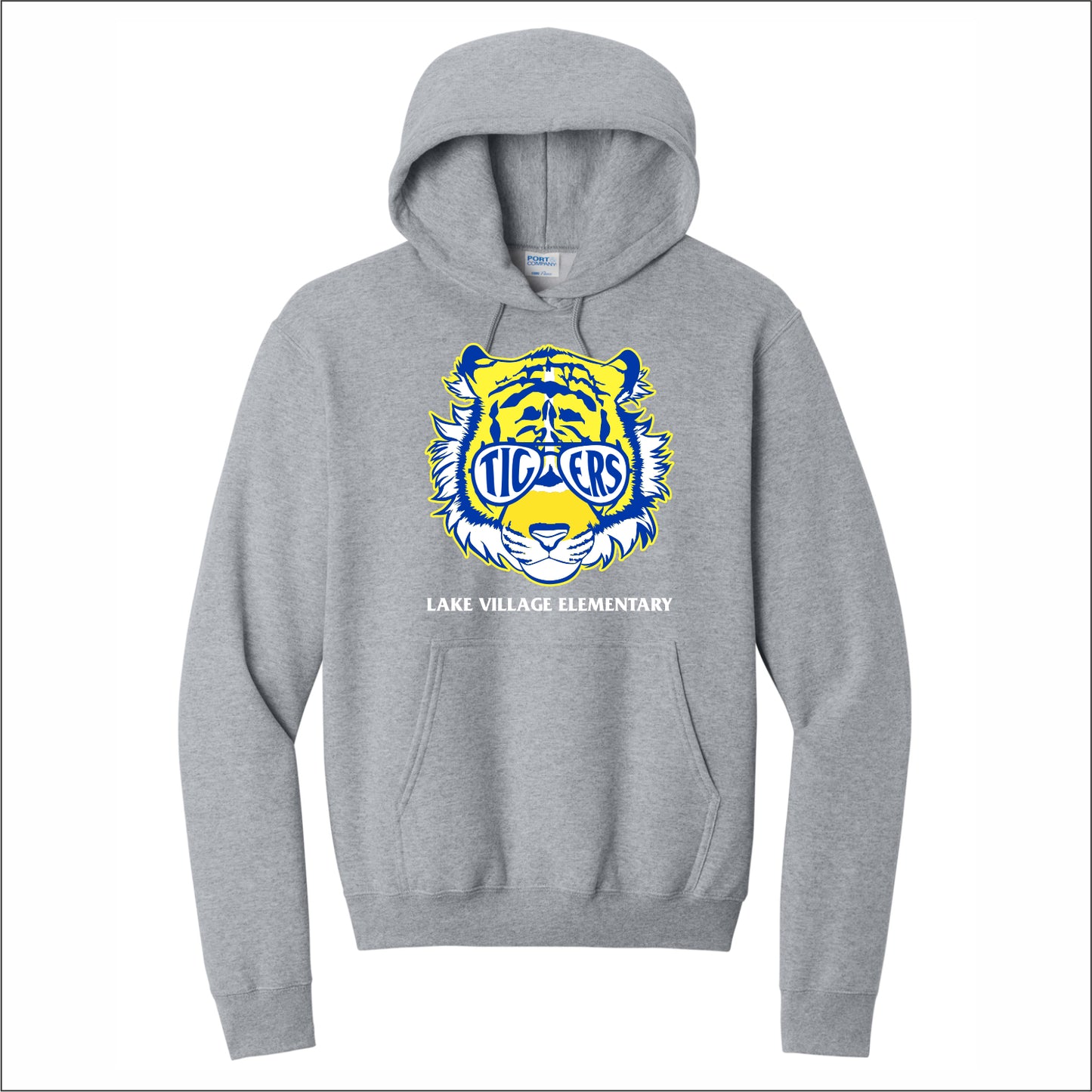 Lake Village Elem Hooded Sweatshirt - Des. B