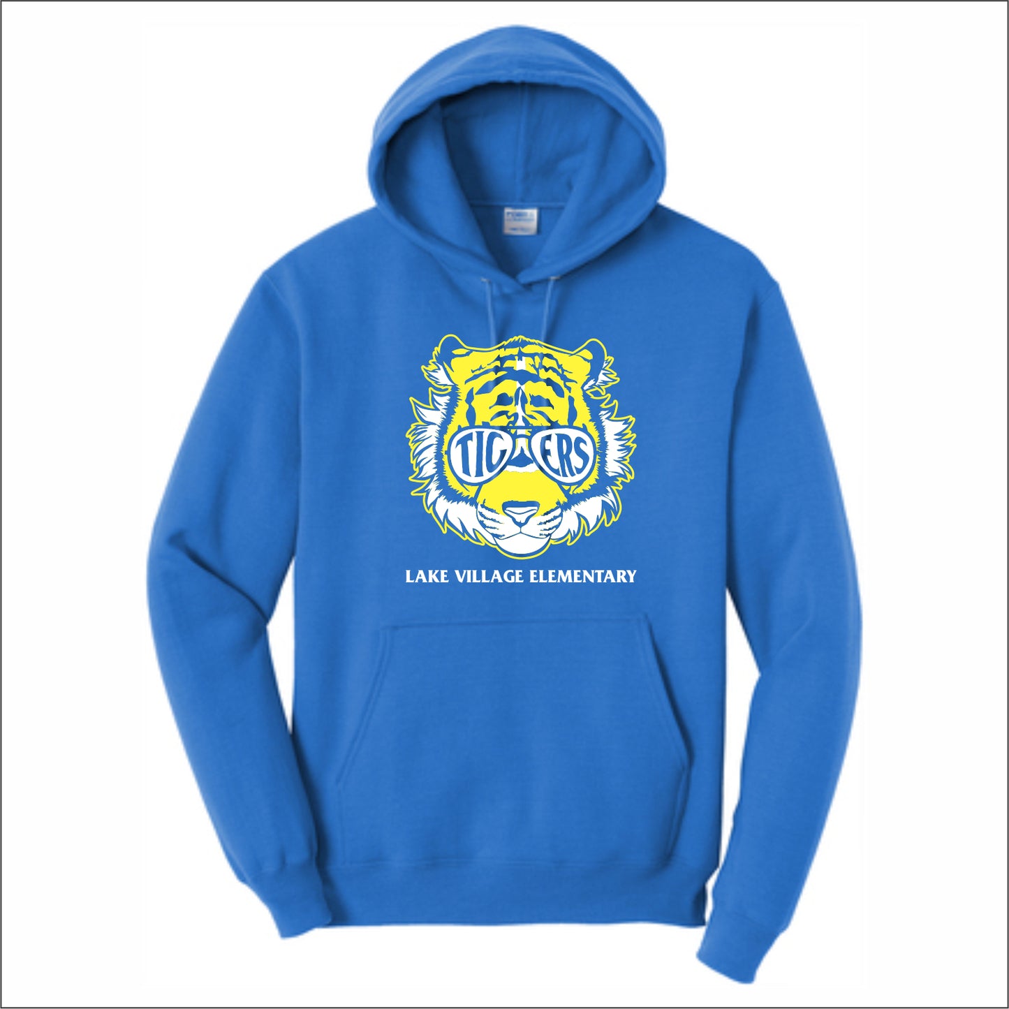 Lake Village Elem Hooded Sweatshirt - Des. B