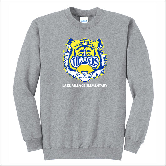 Lake Village Elem Crewneck Sweatshirt - Des. B