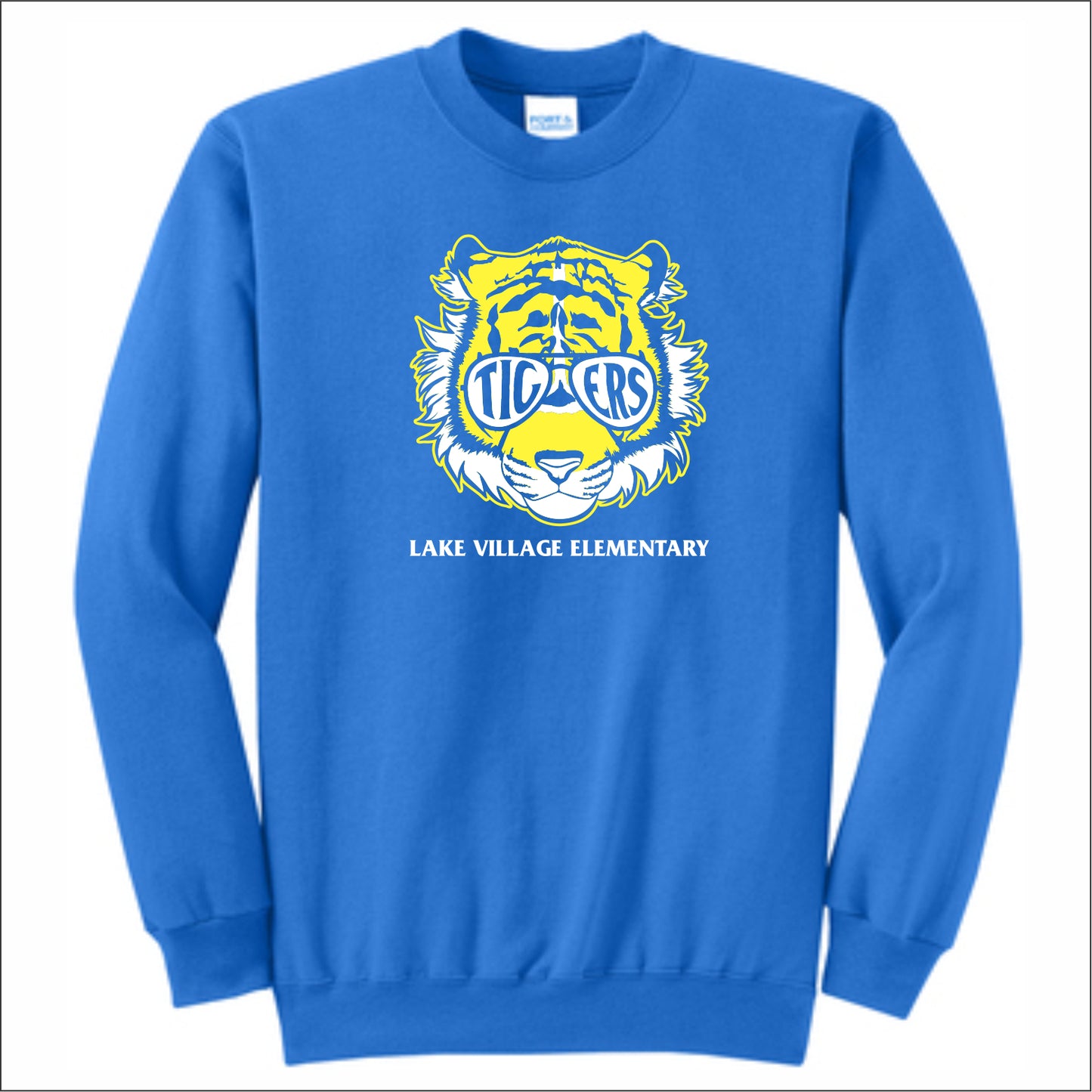 Lake Village Elem Crewneck Sweatshirt - Des. B