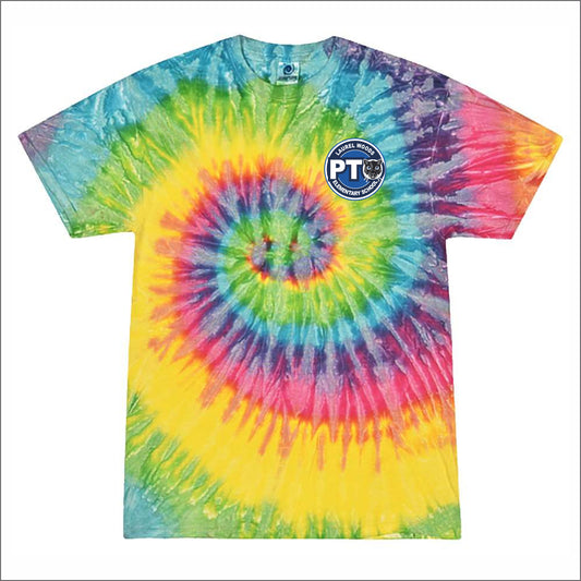 Laurel Woods Elem Tie-Dye T-shirt - Des. B