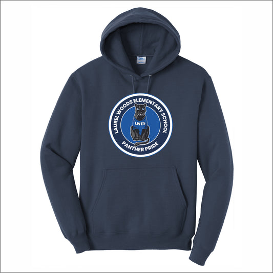 Laurel Woods Elem Hooded Sweatshirt - Des. A