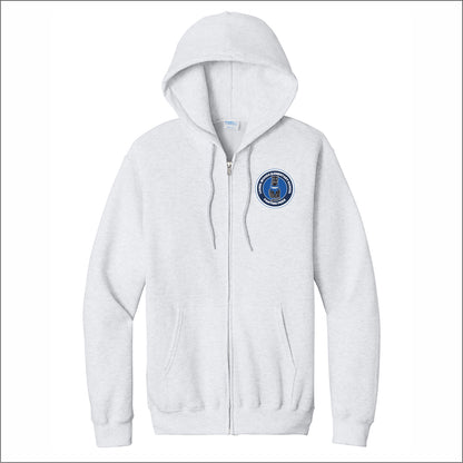 Laurel Woods Elem Full-Zip Hooded Sweatshirt - Des. C