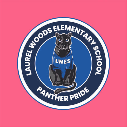 Laurel Woods Elem Ladies Fine Jersey T-shirt