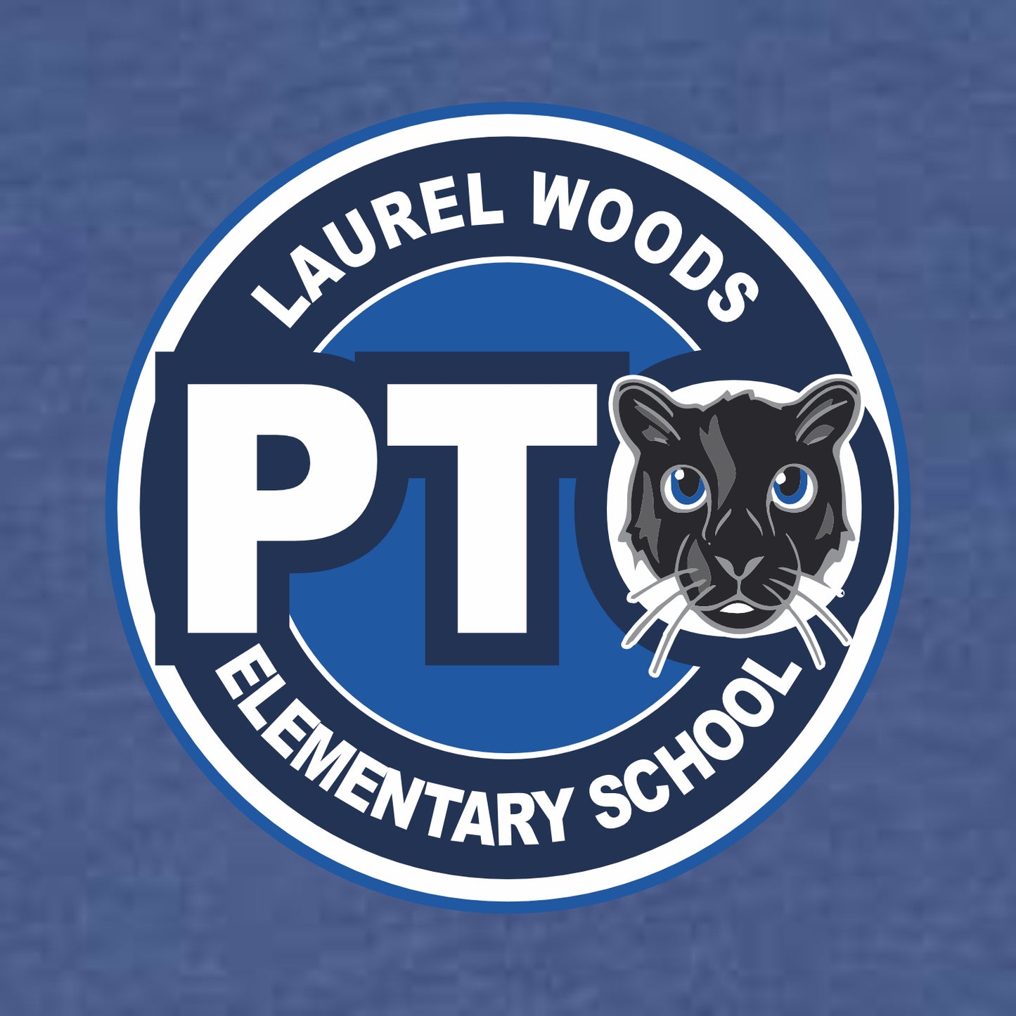 Laurel Woods Elem Ladies Triblend Hooded Long Sleeve T - Des. B