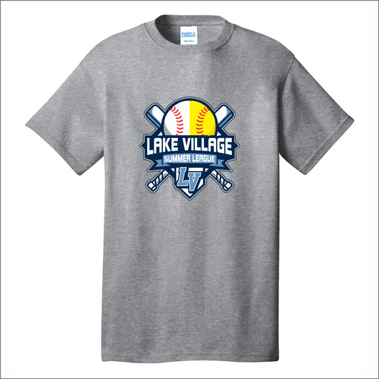 Lake Village Summer League Short Sleeve T-shirt - Des. A